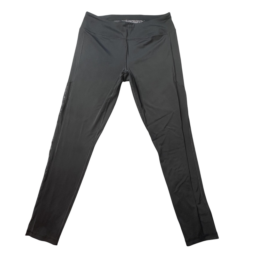 Victoria‎ Sport Leggings Womens Large Black Ankle Skinny Knit Activewear Stretch